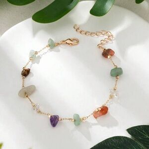 Dainty pretty stone bracelet MAKE ME AN OFFER